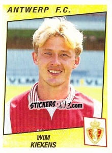 Cromo Wim Kiekens - Football Belgium 1996-1997 - Panini