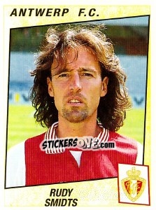 Sticker Rudy Smidts - Football Belgium 1996-1997 - Panini