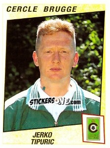 Sticker Jerko Tipuric - Football Belgium 1996-1997 - Panini