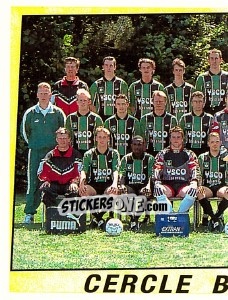Sticker Elftal / Equipe - Football Belgium 1996-1997 n. 66 - Panini