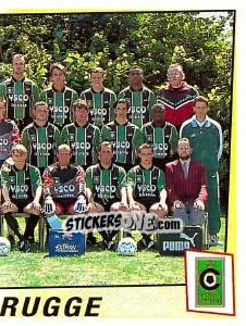 Sticker Elftal / Equipe - Football Belgium 1996-1997 n. 67 - Panini