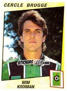 Sticker Wim Kooiman - Football Belgium 1996-1997 n. 71 - Panini