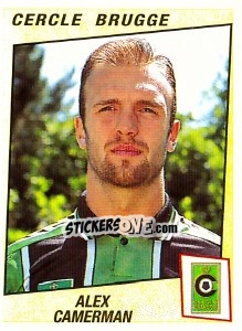 Cromo Alex Camerman - Football Belgium 1996-1997 - Panini