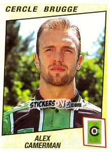 Cromo Alex Camerman - Football Belgium 1996-1997 n. 72 - Panini