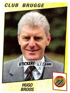 Figurina Hugo Broos - Football Belgium 1996-1997 n. 83 - Panini