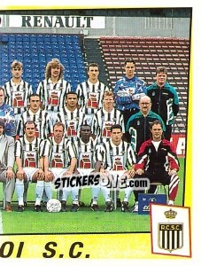 Figurina Elftal / Equipe - Football Belgium 1996-1997 - Panini