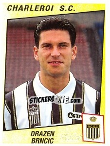 Sticker Drazen Brncic - Football Belgium 1996-1997 n. 112 - Panini