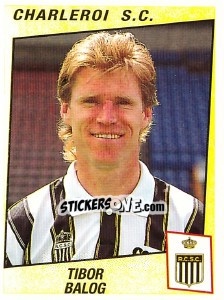 Cromo Tibor Balog - Football Belgium 1996-1997 - Panini