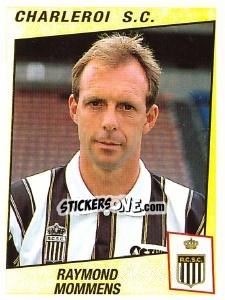 Cromo Raymond Mommens - Football Belgium 1996-1997 - Panini