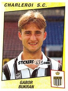 Sticker Gabor Bukran - Football Belgium 1996-1997 n. 117 - Panini
