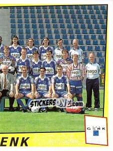 Cromo Elftal / Equipe - Football Belgium 1996-1997 - Panini