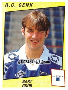 Sticker Bart Goor - Football Belgium 1996-1997 - Panini