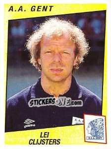Sticker Lei Clijsters - Football Belgium 1996-1997 - Panini