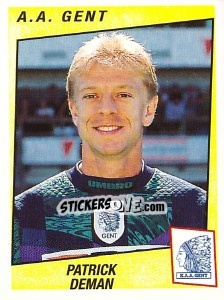 Cromo Patrick Deman - Football Belgium 1996-1997 - Panini