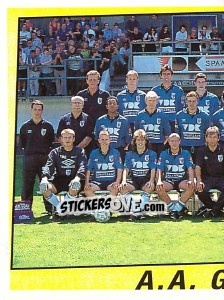 Sticker Elftal / Equipe - Football Belgium 1996-1997 - Panini