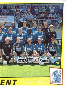 Sticker Elftal / Equipe