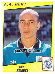 Figurina Axel Smeets - Football Belgium 1996-1997 - Panini