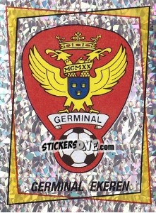 Sticker Embleem / Armoiries - Football Belgium 1996-1997 - Panini