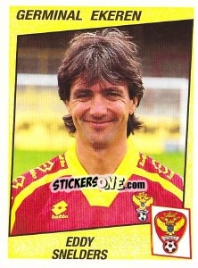 Figurina Eddy Snelders - Football Belgium 1996-1997 - Panini