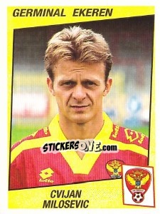 Figurina Cvijan Milosevic - Football Belgium 1996-1997 - Panini