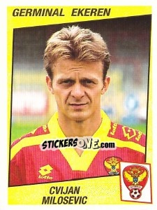 Figurina Cvijan Milosevic - Football Belgium 1996-1997 n. 174 - Panini