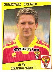 Sticker Alex Czerniatynski - Football Belgium 1996-1997 - Panini