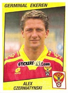 Sticker Alex Czerniatynski - Football Belgium 1996-1997 n. 175 - Panini