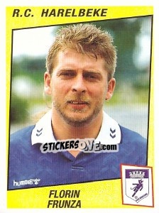 Sticker Florin Frunza - Football Belgium 1996-1997 - Panini