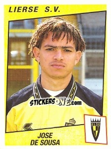 Cromo Jose De Sousa - Football Belgium 1996-1997 - Panini