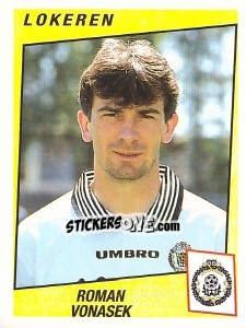 Figurina Roman Vonasek - Football Belgium 1996-1997 n. 221 - Panini