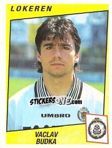Figurina Vaclav Budka - Football Belgium 1996-1997 n. 227 - Panini