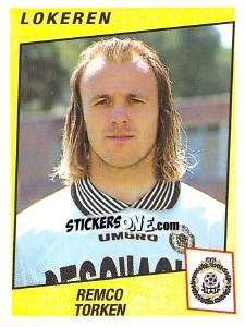 Cromo Remko Torken - Football Belgium 1996-1997 - Panini