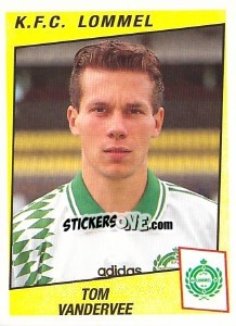 Figurina Tom Vandervee - Football Belgium 1996-1997 n. 240 - Panini