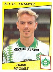 Sticker Frank Machiels - Football Belgium 1996-1997 - Panini