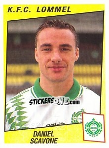 Cromo Daniel Scavone - Football Belgium 1996-1997 - Panini
