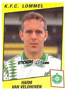Figurina Harm van Veldhoven - Football Belgium 1996-1997 n. 244 - Panini