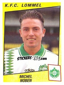 Sticker Michel Noben - Football Belgium 1996-1997 n. 245 - Panini