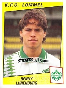 Cromo Benny Lunenburg - Football Belgium 1996-1997 n. 249 - Panini