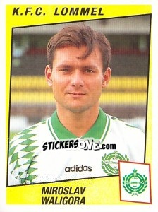 Cromo Miroslav Waligora - Football Belgium 1996-1997 - Panini