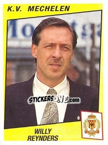 Cromo Willy Reynders - Football Belgium 1996-1997 n. 254 - Panini