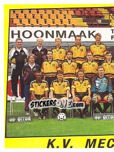 Sticker Elftal / Equipe - Football Belgium 1996-1997 n. 256 - Panini