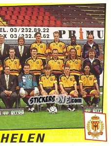 Sticker Elftal / Equipe - Football Belgium 1996-1997 n. 257 - Panini