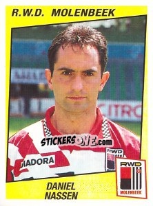 Cromo Daniel Nassen - Football Belgium 1996-1997 - Panini