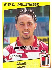Figurina Daniel Camus - Football Belgium 1996-1997 n. 282 - Panini