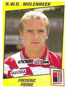 Cromo Frederic Pierre - Football Belgium 1996-1997 n. 290 - Panini