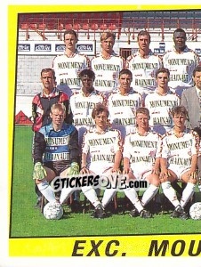 Figurina Elftal / Equipe - Football Belgium 1996-1997 - Panini