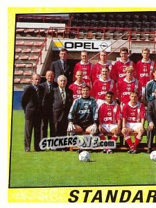 Sticker Elftal / Equipe - Football Belgium 1996-1997 - Panini