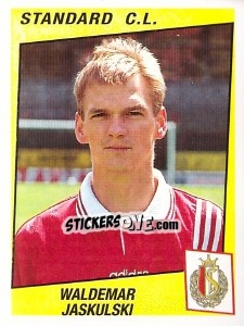 Sticker Waldemar Jaskulski - Football Belgium 1996-1997 n. 317 - Panini