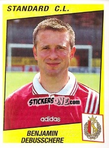 Sticker Benjamin Debusschere - Football Belgium 1996-1997 - Panini