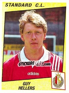 Cromo Guy Hellers - Football Belgium 1996-1997 n. 321 - Panini